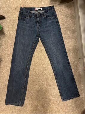 Levi's Indigo Straight Jeans